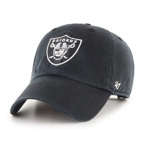 Raiders Black Baseball Cap